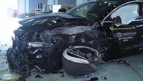 国产马3碰撞测试视频,硬核解析安全性能